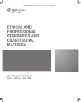 Cfa Level 1 Quantitative Methods.pdf CFA 2020 Level 1 Volume 1 Ethics and Quantitative ... - dirzon